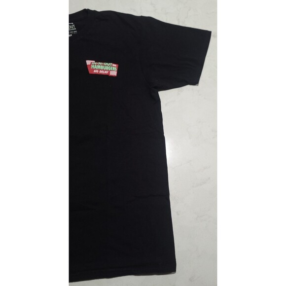 IN-N-OUT Burger T-Shirt Medium Black Graphic Tee 2023 QUALITY-N-SPEED CALIFORNIA - Picture 3 of 11